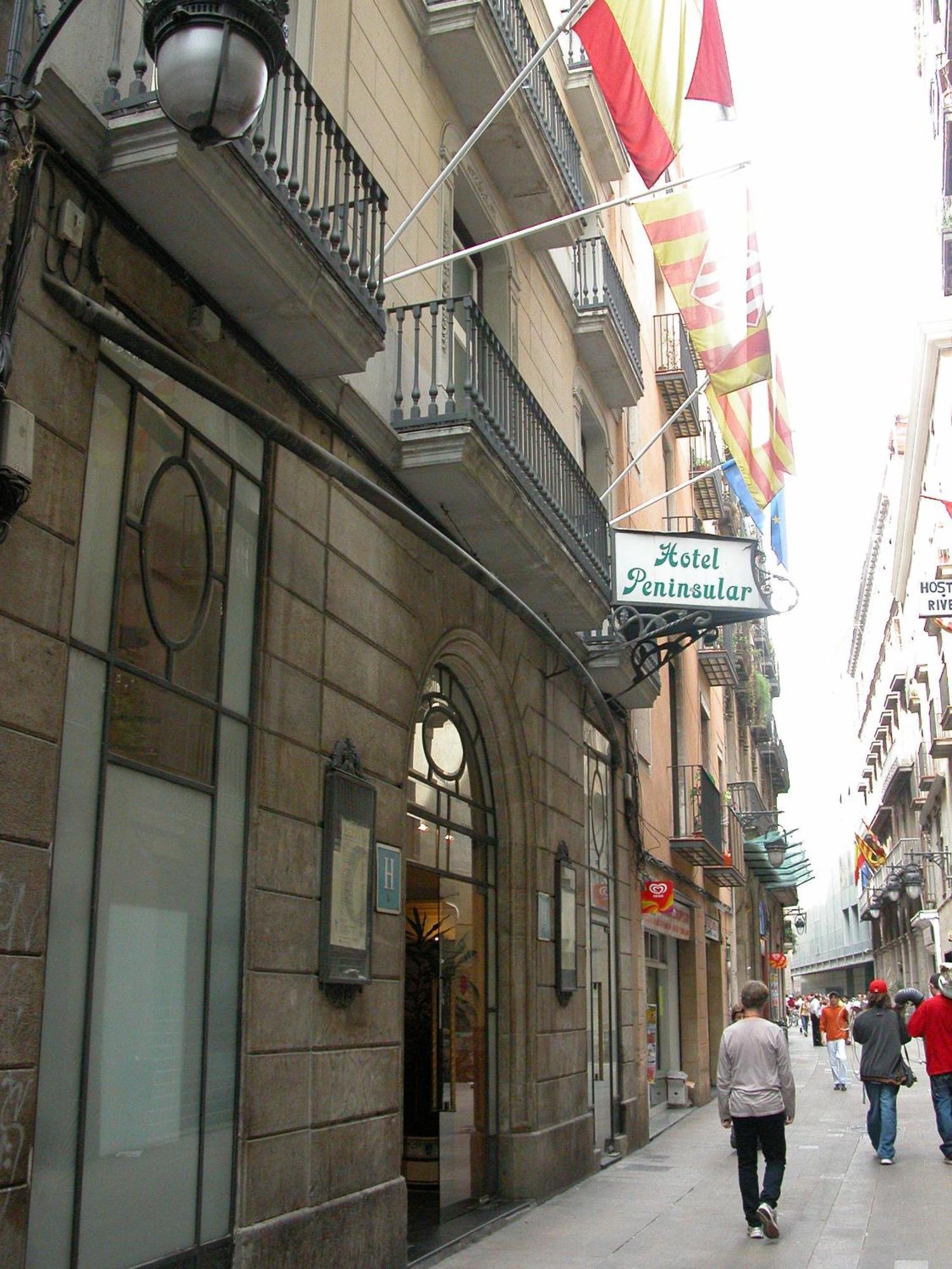 فندق برشلونةفي  فندق بينينسولار المظهر الخارجي الصورة